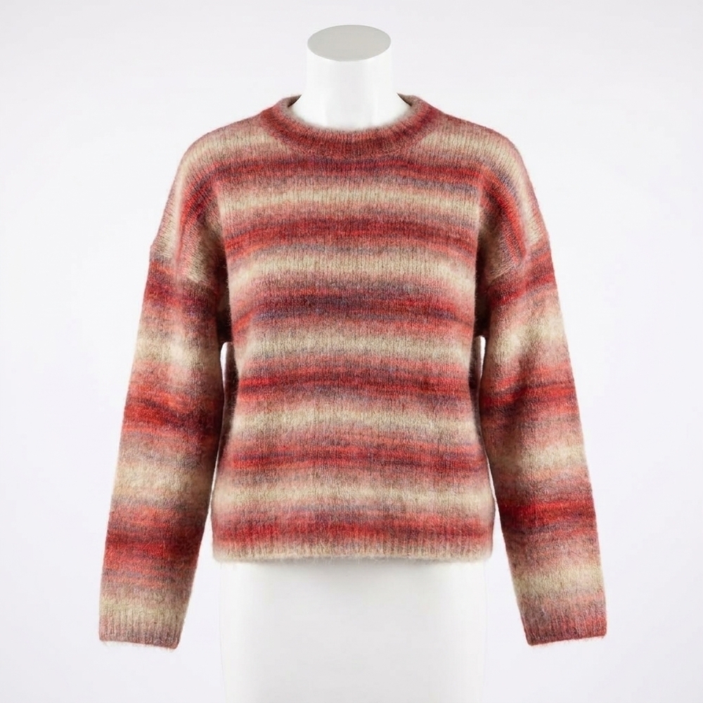 NEW XIRENA anders pullover sweater in sienna ombre